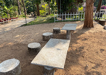 Ayurvedic Treatment Centre Garden Sitting Area